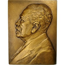 Algeria, Medal, Homage de Constantine à Gaston Tomson, 1927, Sicard, VF+