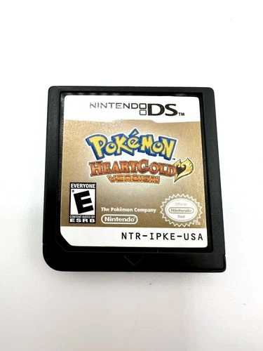 Pokemon HeartGold Version Nintendo DS 2010, Authentic Cartridge Tested