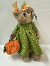 The Bearington Collection Fall Bear “Paxton Pumpkin” #179844