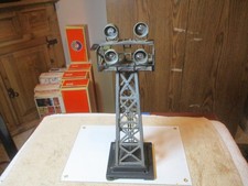 Vintage MARX O-gauge 0416 4 Light Flood Light Tower Tested Working