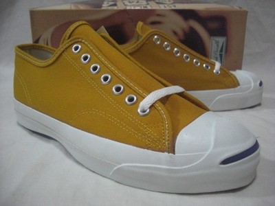 [90s VINTAGE] Converse Jack Purcell Mustard US8.5 Sneakers