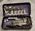 Greist Rotary Sewing Machine Attachments In Black Tin Box Antique Vintage — photo 10