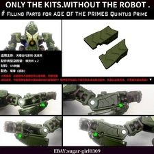 Shockwave Lab UPGRADE KIT Filling Parts For AGE OF THE PRIMES QUINTUS PRIME