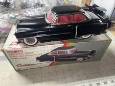 Fifties Type 1950 - Cadillac Sedan Friction Model Car - Japan Black w/ Box