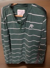 Aeropostale rugby shirt vintage style striped size large Nineteen eighty seven