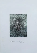 Pericle Fazzini - Acquaforte originale numerata e firmata