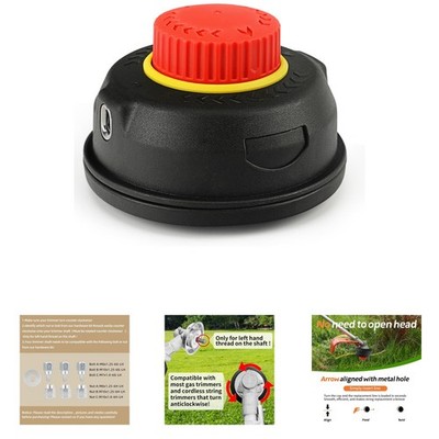 Universal Weed Eater Bump Head Compatible with Echo Speed Feed 400 Ryobi Ego