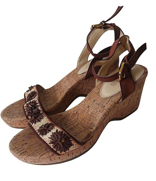 Women Ralph Lauren Heels Beige Leather 39