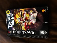 Twisted Metal (Sony PlayStation 1 PS1, 1995) Long Box No Manual
