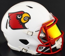 LOUISVILLE CARDINALS NCAA Riddell Speed Full Size AUTHENTIC Football Helmet