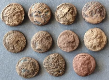 LOT OF 11 ANCIENT GREEK COINS