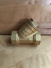 Brass In-Line Y Strainer / Filter 1" BSP Female