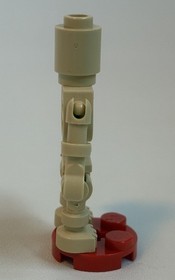 LEGO Ninjago Bowling Pin Tan Skeleton Minifigure 2519 2254 gen035