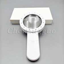 30X Handheld Magnifying Glass w/ 12 LED Light Jumbo Illuminated Magnifier US