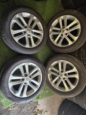NISSAN JUKE 2014-2018 SET OF ALLOY WHEELS  215/55R17 + FAST UK 🇬🇧 POST!