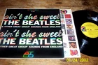 THE BEATLES ( AIN'T SHE SWEET ) ORIG 1969 U.S. ATCO Records VINYL LP vg++