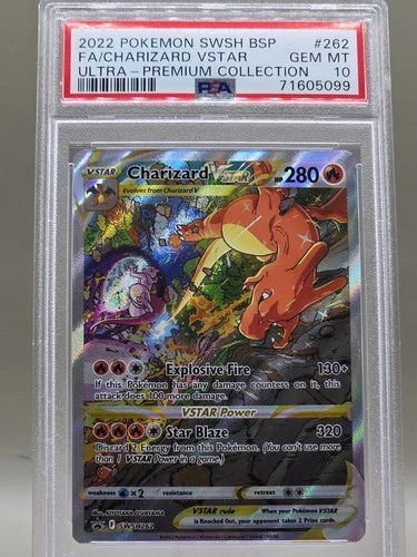 PSA 10 GEM MINT Charizard VSTAR SWSH262 Ultra Premium Collection UPC Promo Holo