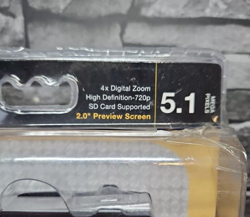 Vivitar DVR 638HD High Definition Digital Handheld Camcorder Black New Sealed - Picture 3 of 4