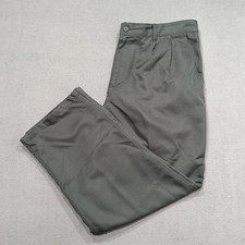  Dunlop Mens Work Trousers- Size 40 Grey Straight 31" Leg , Easy Care Polyester