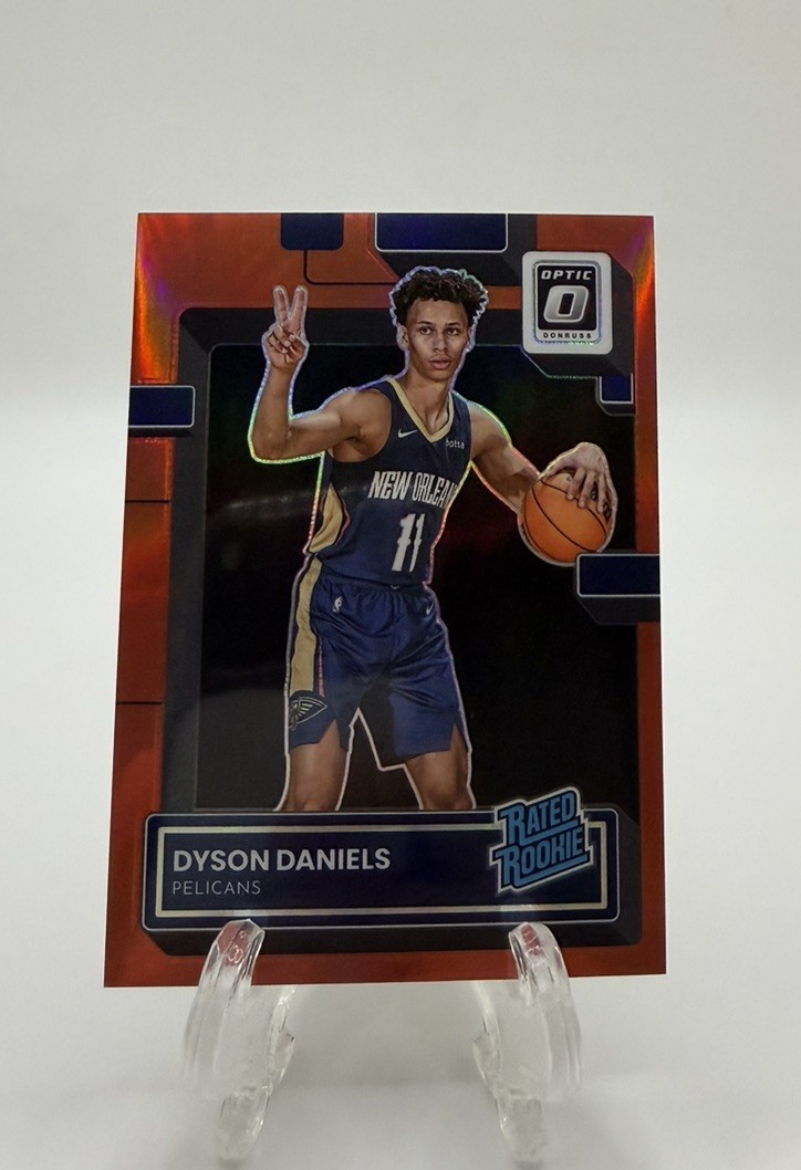 2022-23 Panini Donruss Optic Rated Red Prizm /99 Dyson Daniels #250 Rookie RC