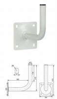 Halterung Antenne Wandhalterung Antennenhalterung TV-SAT Us-32X200 Weiss