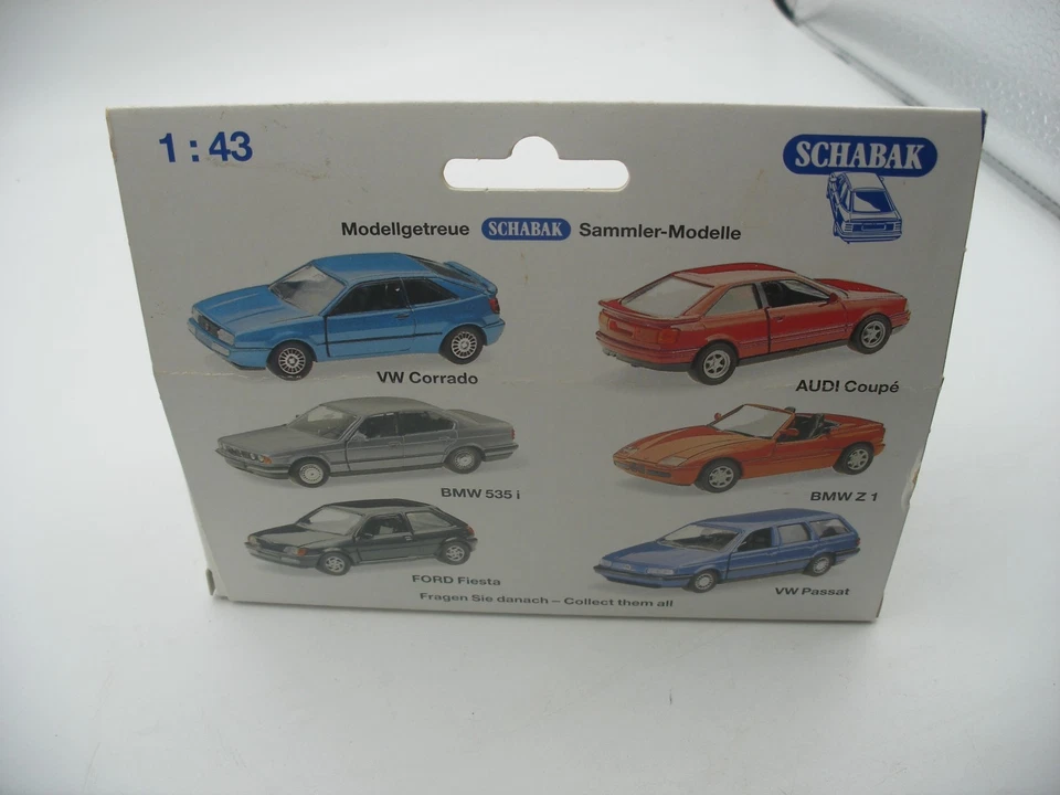 voiture 1/43 eme SCHABAK 1085 FORD FIESTA XR-2i Rouge Red - Imagem 4 de 4