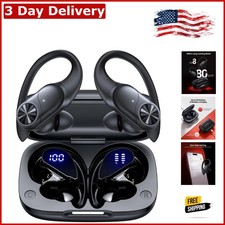 Wireless Bluetooth Headphones with 80hrs Playtime  Digital Display for Sports