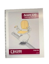 Manuale di servizio e formazione montascale dritto Acorn 130 T700