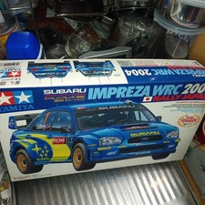 Tamiya Subaru Impreza WRC 2004 Model Kit 1 24 Scale Rubber Tires Neuf