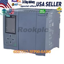 New Siemens 6ES75173FP000AB0 S7-1500F, CPU 1517F-3 PN/DP 6ES7517-3FP00-0AB0