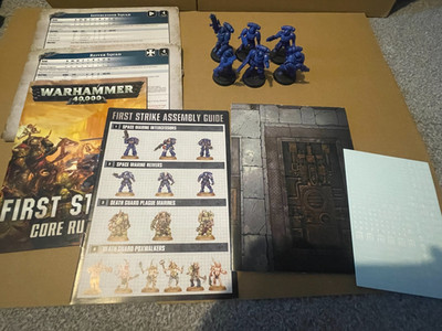 Warhammer 40K First Strike Starter Set NUR MARINES unbemalt