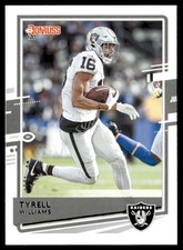 2020 Donruss Tyrell Williams Las Vegas Raiders #203