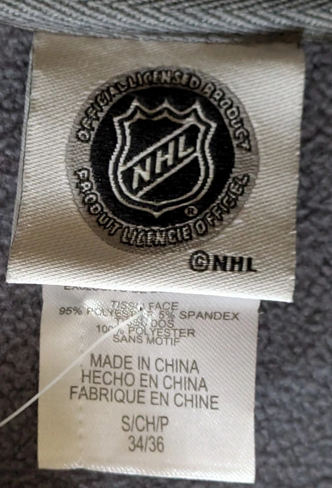 Nueva Chaqueta NHL Chicago Blackhawks Cremallera Completa Roja Jaspeada Para Hombre S - Pequeña Foto 4 de 4