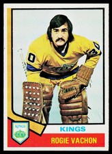 Rogie Vachon, 1974-75 Topps, #235, Los Angeles Kings,