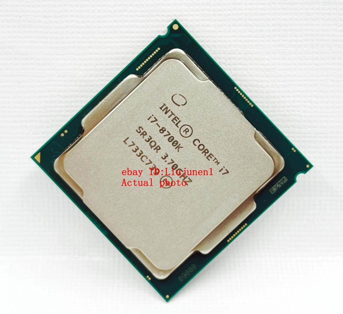 m*o様 INTEL CORE i7-8700K SR3QR Intel Core i7-8700K SR3QR 3.7-4.7GHz Six-Core 12MB 65W