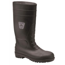 Image of Portwest Classic Safety Wellington Boots Steel Toe Waterproof Slip Resistant