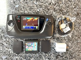 Sega Game Gear - Works, Recapped, New LCD Screen, Clean Shell, USB-C Setup +more
