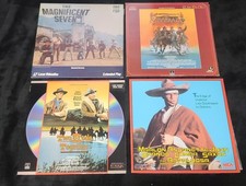 Laserdisc LD Lot Western Cowboy Classics Silverado Brando Costner  TESTED VTG