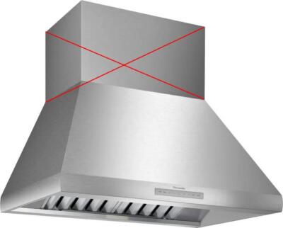 Thermador Professional Series 36'' Stainless Chimney Style Wall Hood HPCN36WS