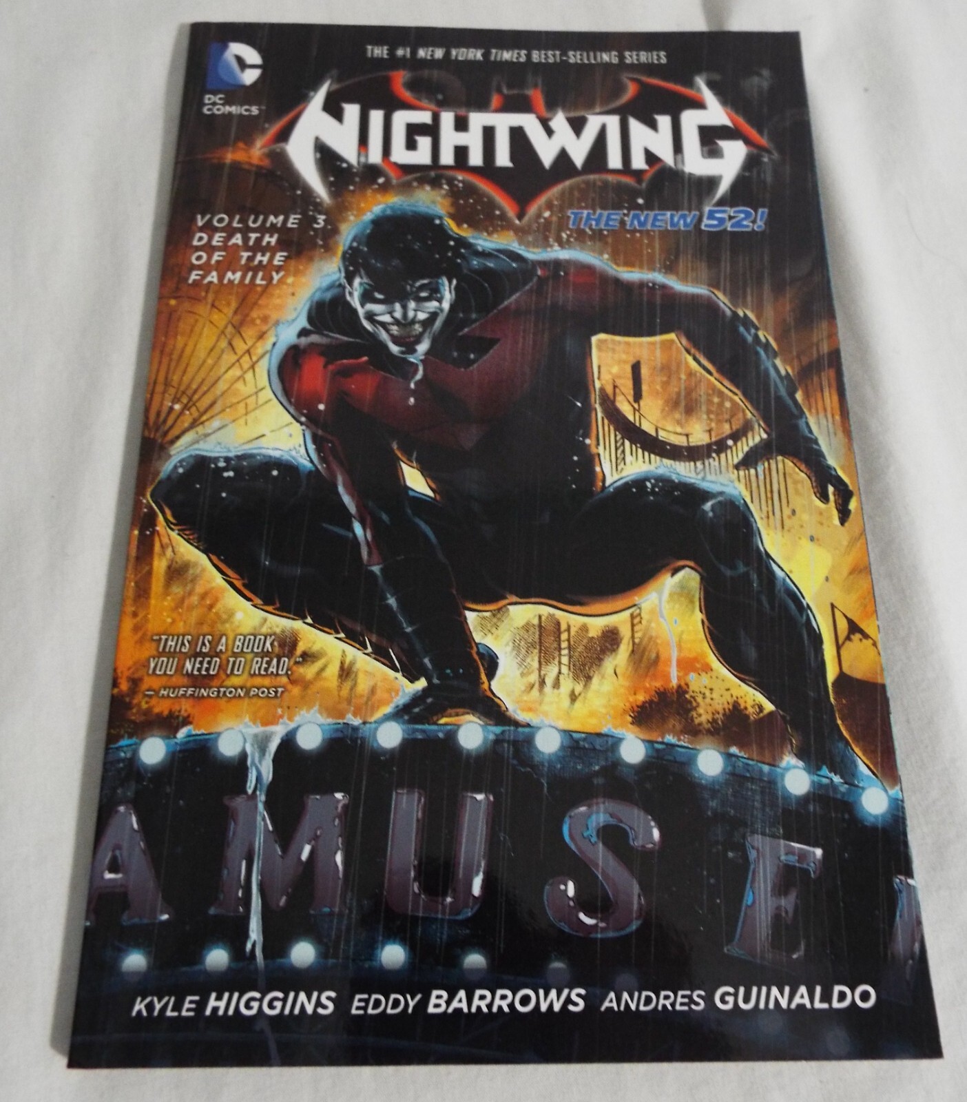 Nightwing Vol 3 Death of The Family New 52 DC Comics TPB Paperback New