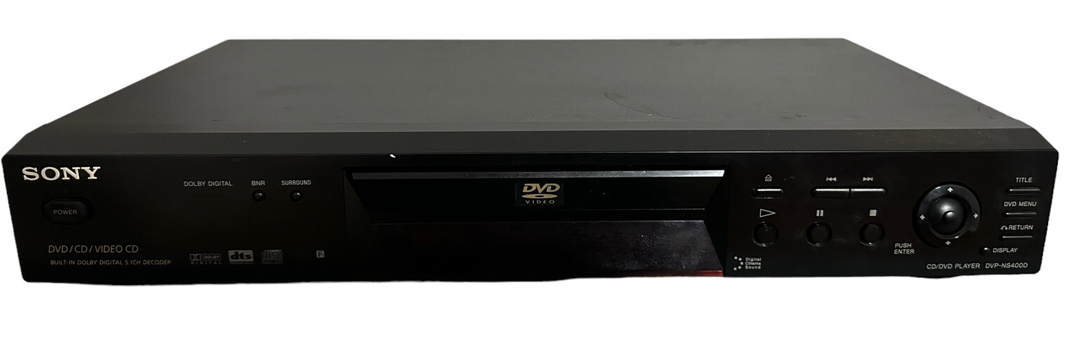Sony DVD CD Video CD Player 5.1 Dolby DVP-NS400D Tested & Working | eBay