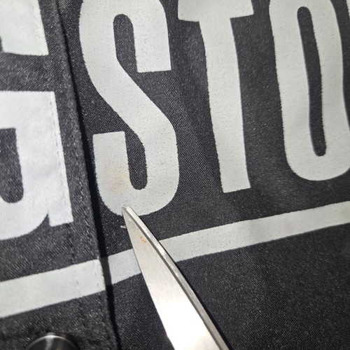Wingstop Shirt Employee Button Up Adult Large Image Solutions Black Crew Top - Picture 4 of 5