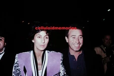 Original 35mm Slide Sonny & Cher Show & David Geffen 1983
