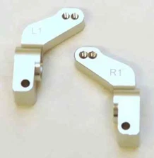 STRC ST3652-T1S REAR SILVER ALUMINUM HUB CARRIER Traxxas Stampede Slash Rustler