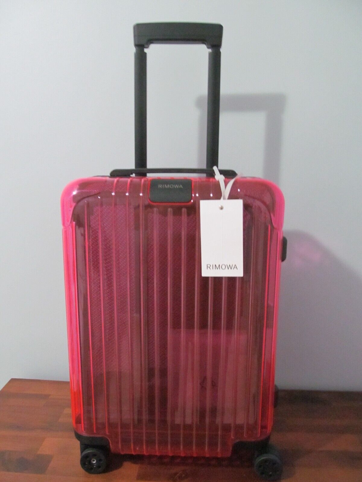 RIMOWA, Bags, Rimowa Essential Cabin Carryon Suitcase Neon Fluorescent  Pink Limited Edition