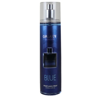 Galaxy Concept Blue Perfumed Body Mist Natural Spray 8.5 Fl Oz For Men's