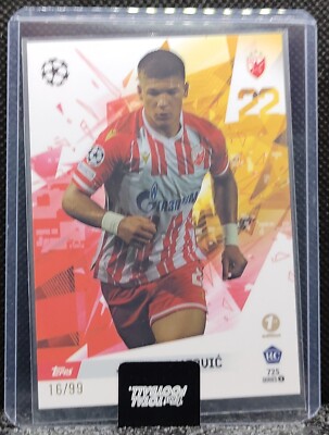 2023-24 Topps Total Football RC Rookie 1st Ed Jovan Mijatovi 16/99 PR: 148 SSP