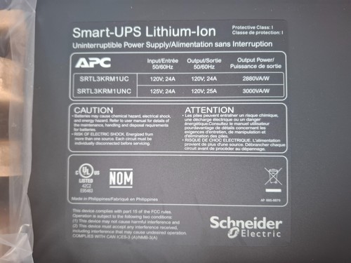 apc smart-ups 3000va SRTL3KRM1UC - 第 6/7 張圖片