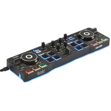 Hercules DJControl Starlight Pocket USB DJ Controller with Serato DJ Lite