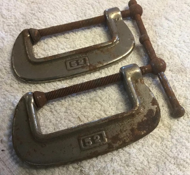 Vintage C Clamps No 52. Lot Of 2 eBay